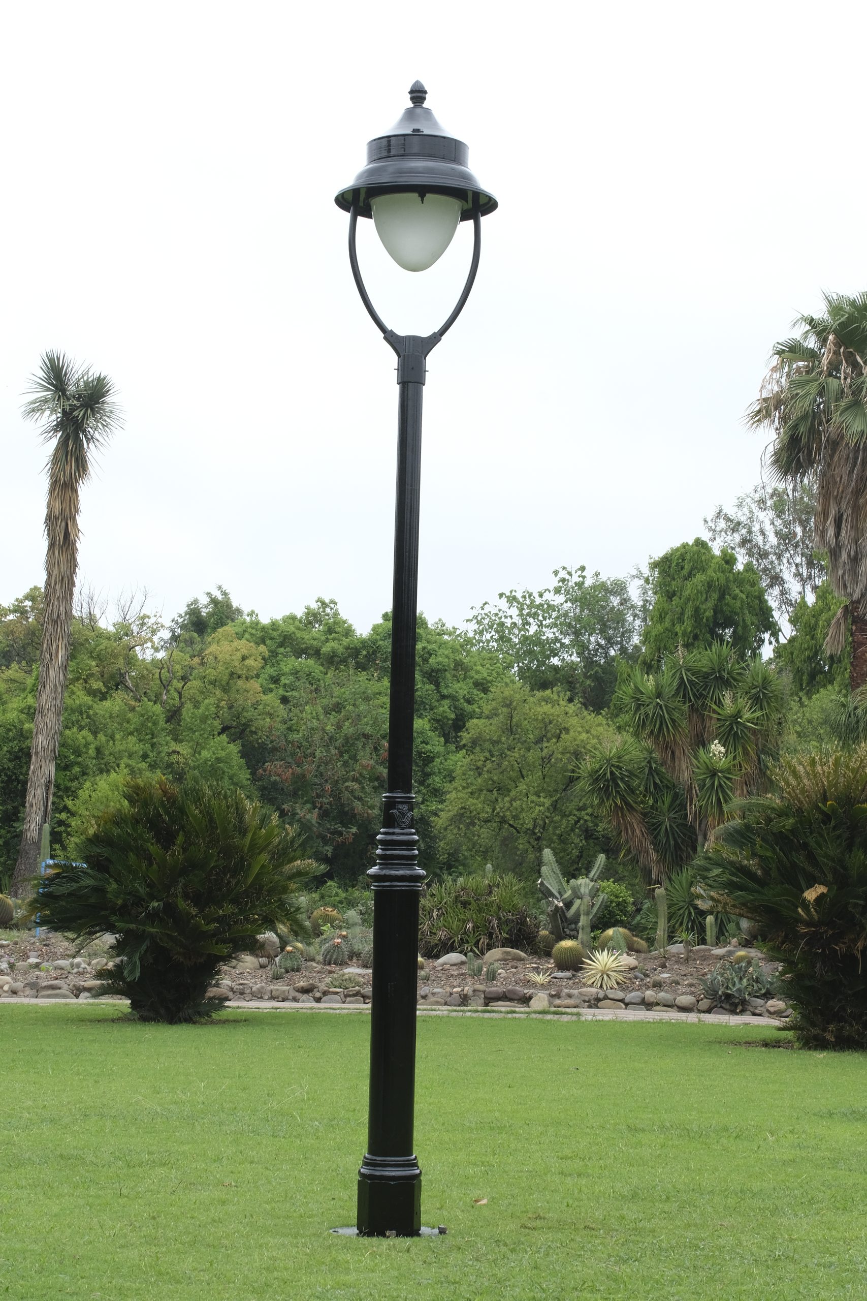 Embossed Pole with Dublin Light Pole