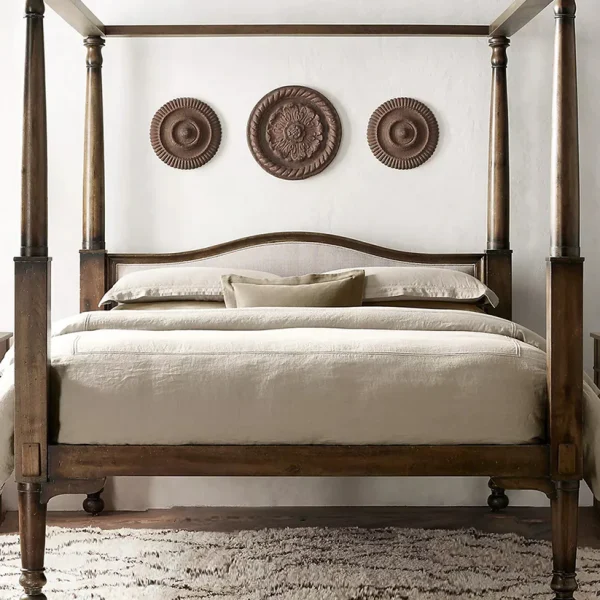 Wooden Bed 24