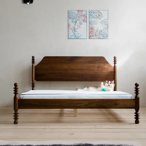 Wooden Bed 25
