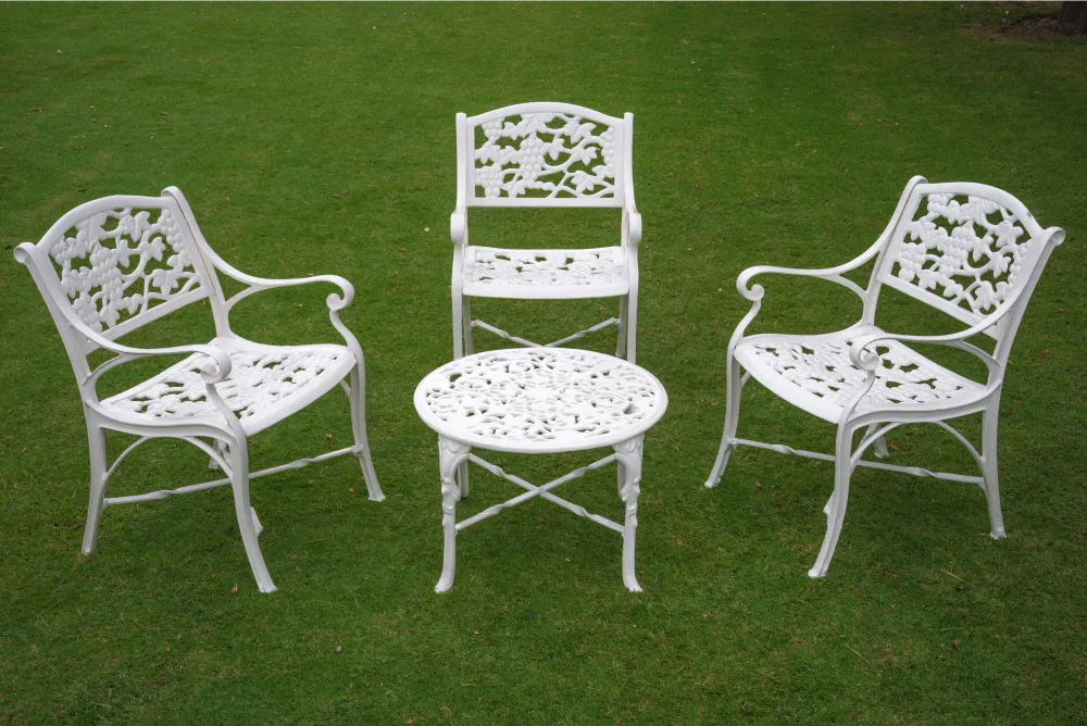 Angoor Chair Set With Coffee Table