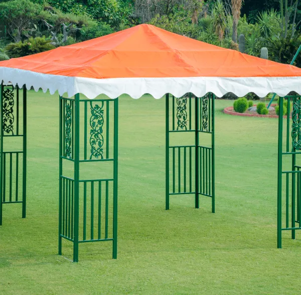 Gazebo with Fabric Roof