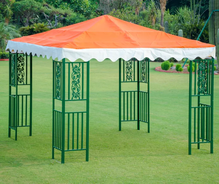 Gazebo With Fabric Roof