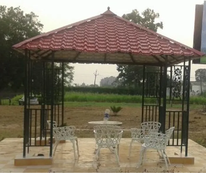 Gazebo With Metal Roof 1