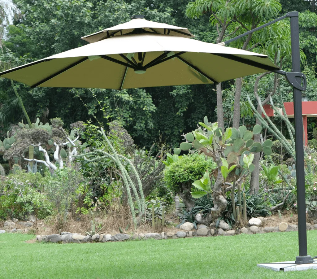 Multiangle Solar Umbrella OctagonalBeige