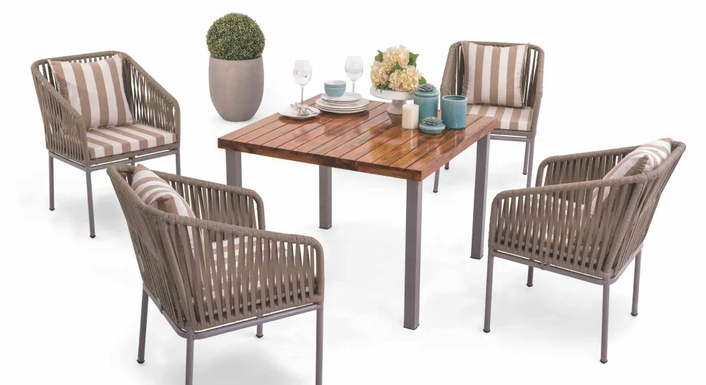 Outdoor Furniture Dining Furniture Dinning Set Wicker Furniture Aaron