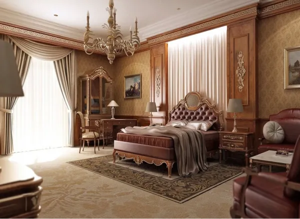 Wooden Bed 15