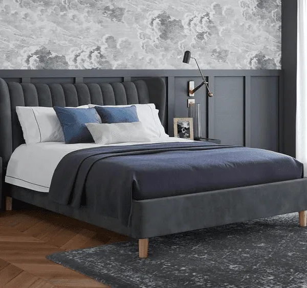 Fully Upholstered Bed 1