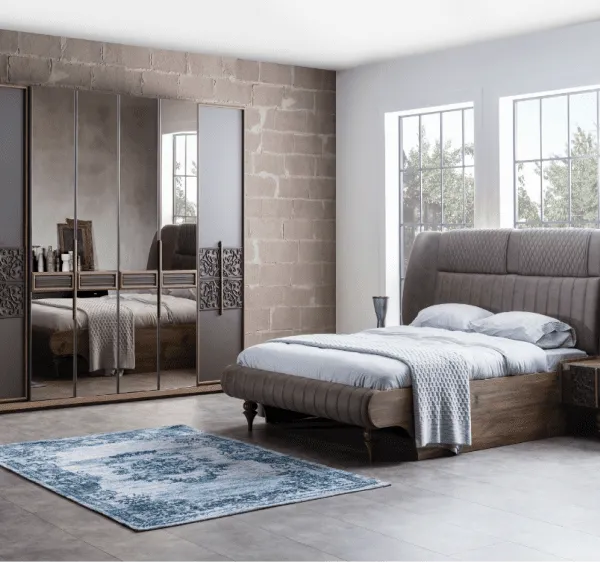 Fully Upholstered Bed 3