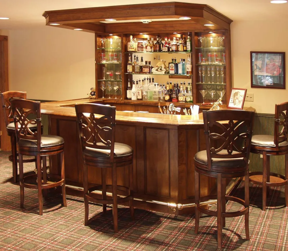Custom Home Bar 2